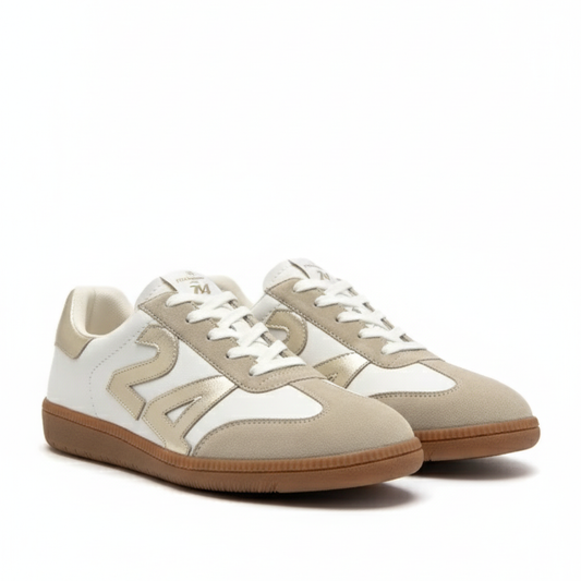 Christy - Beige/Gold/Off White