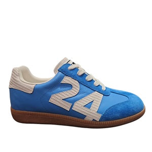 Christy - Blue/Off White