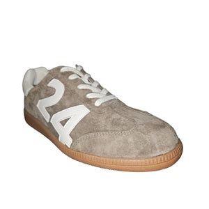 Christy - Dark Taupe/Off White