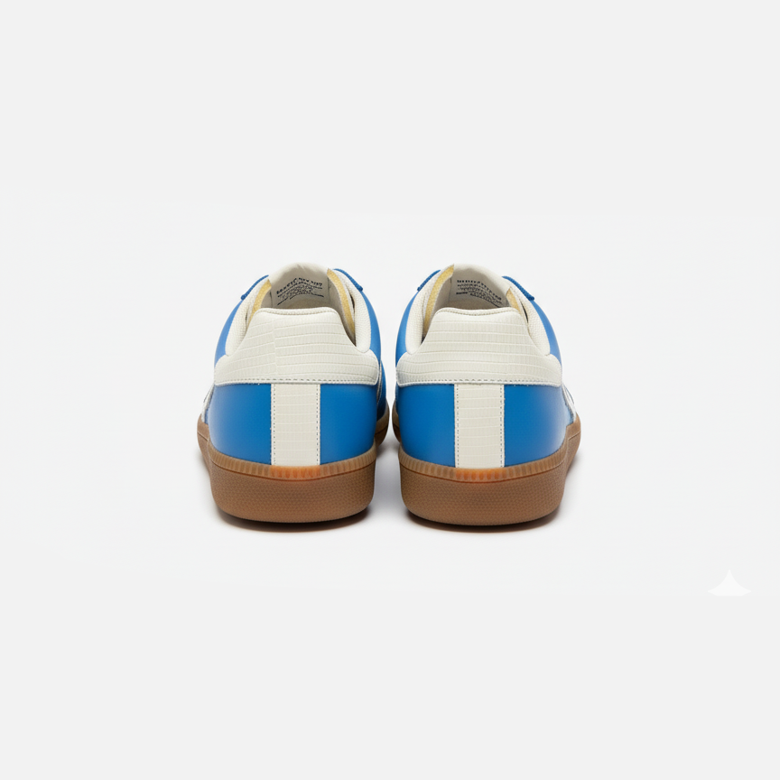 Christy - Blue/Off White