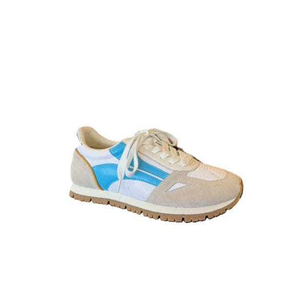 Karen - White/Teal/Chocolate